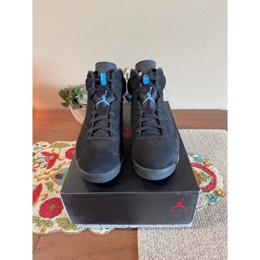 Jordan 6 Retro UNC University Blue Black Melo Pistons Sport Diffused 384664 006